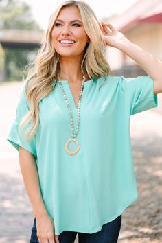 shop the mint, boutique clothing for women, trendy online boutique Casual V-neck Short Sleeve Top For Work, Trendy V-neck Short Sleeve Top For Day Out, Spring V-neck Short Sleeve Top For Work, Chic V-neck Short Sleeve Top For Day Out, Chic Summer V-neck Top For Everyday, Chic V-neck Short Sleeve Top For Spring, Versatile Short Sleeve V-neck Top For Work, Versatile Short Sleeve V-neck Top, Everyday V-neck Short Sleeve Top For Summer