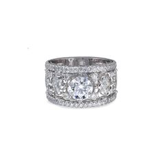 CARLOTTA RING Buccellati Rings, White Gold Set, Our Engagement, White Gold Ring, Womens Engagement Rings, Diamond Stone, White Gold Rings, Tiara, Gold Ring