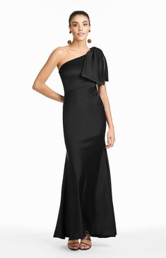 Shop the Aubrey Gown in Black at Sachin & Babi. FREE Shipping Over $500 & FREE Returns. Fitted Gown With Satin Finish And Asymmetrical Neckline, Fitted Maxi Dress With Satin Finish And Asymmetrical Neckline, Black Satin Finish Evening Dress For Wedding, Elegant One-shoulder Bias Cut Evening Dress, Black Satin Finish Maxi Dress For Evening, Elegant Black Evening Dress With Bias Cut, Evening Maxi Dress With Satin Finish And Asymmetrical Neckline, Sleek Evening Gown With Satin Finish, Black Satin Maxi Dress For Evening