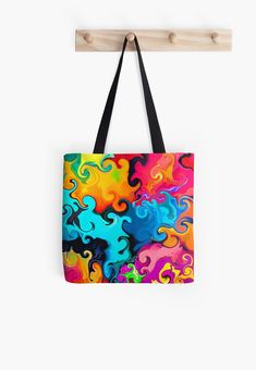 Soft polyester canvas shopping bag with edge-to-edge print on both sides. Fully lined for extra strength. Three sizes to choose from. Experience the captivating fusion of colours in my multicoloured abstract artwork. The dynamic liquid art and swirling patterns come to life on a range of products. From sleek phone cases, stylish apparel, and modern home decor, elevate your surroundings with this eye-catching design, transforming everyday items into bold statements of artistic expression. Artistic Multicolor Bag With Artwork, Artistic Multicolor Bags With Artwork, Liquid Art, Bold Statements, Art Tote Bag, Canvas Shopping Bag, Artistic Expression, Everyday Items, Modern Home Decor