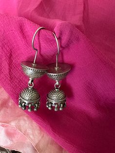 This Jhumkas item by ShaktiTravelers has 4 favorites from Etsy shoppers. Ships from Amesville, OH. Listed on Nov 5, 2023 Drop Earrings Silver, Gem Shop, Silver Bells, Jewelry Techniques, Silver Drop Earrings, Earrings Sterling Silver, Elegant Earrings, Earrings Silver, Handmade Silver