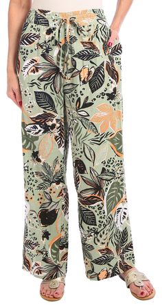 Foliage Print, Flare Pant, Flare Pants, Stretch Fabric, Print Design, Florida, Elastic, Pants, Fabric