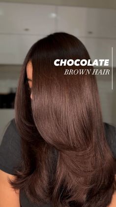 Rich Brown Hair, Chocolate Brown Hair Color, Bronde Balayage, Brown Hair Looks, Brunette Balayage, Chocolate Brown Hair, Red Brown Hair, Vlasové Trendy