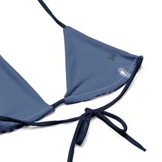 Get summer-ready with this floral string bikini set made from recycled polyester. Features double-layering, UPF 50+ protection, and customizable straps for a stylish and comfortable swim.• Soft and stretchy material with UPF 50+• Sizes up to 6XL• Bikini top comes with removable padding for comfort• Multiple ways to tie and style the bikini set• Eco-friendly recycled fabric Disclaimers: • Due to the 2-layered construction and internal stitching, a visible stitch may appear in the crotch seam of t Adjustable Seamless Tie-side Swimwear, Adjustable Drawstring Tie-side Bottom Swimwear, Blue Smoothing Micro-elastic Swimwear, Multicolor Tie-side Bottom Swimwear With Drawstring, Blue Micro-elastic Smoothing Swimwear, Swim Sets, Loungewear Sets, Summer Ready, Casual Sets