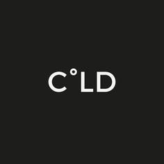 the word cld is written in white on a black background