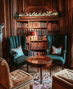 Old Library Aesthetic, Home Library Aesthetic, Meghan Markel, Cozy Home Library, Home Library Rooms, Cozy Library, Library Room, Library Aesthetic, Country House Hotels