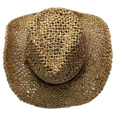 Color: Brownish Red (photo is more brown) Band: Braided Twine Material: Twisted Corn Husk Sizes: OSFM Brim: 3.5" Add a touch of Western flair to your wardrobe with our fabulous Poppy hat! This stylish accessory comes in a rich, earthy brown color and features a braided and tied twine band for a rustic, down-home touch. Made from 100% twisted corn husk, this hat is not only fashionable but also eco-friendly. Its one-size-fits-all design ensures a comfortable and flattering fit for all. Plus, with its vented construction, the Poppy hat offers maximum breathability, perfect for those hot summer days. So, whether you're heading to a music festival or just wanting to add a fun twist to your everyday look, the Poppy hat is the perfect choice for any fashion-loving cowgirl or cowboy! Brown Brimmed Fedora One Size, Brown Fedora With Short Brim For Country Events, Rustic Brown Fedora Hat, Brown Country Hat With Short Brim, Rustic Brown Brimmed Fedora, Brown Short Brim Country Hat, Brown Fedora Straw Hat For Western-themed Events, Brown Straw Hat With Short Brim For Rodeo, Wide Brim Straw Hat For Beach In Fall