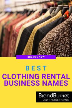 the best clothing rental business names