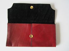 Burgundy red Real Leather Vintage Purse, Clutch. Genuine Leather Vintage Handbag. A nice and stylish and timeless, elegant reddish brown genuine Leather Vintage Purse, Clutch, Handbag. Good Vintage condition. The clasp works fine. Some light starches from use. You can use leather care products to care for your vintage purse. The bag has black velvet lining. There is one main compartment. Size-30 cm x 16 cm 12 inches x 6.3 inches Thank you so much for looking ! More nice vintage bags here- https: Red Envelope Travel Bag, Red Leather Clutch Pouch, Red Rectangular Clutch With Interior Card Slots, Rectangular Red Clutch With Interior Card Slots, Red Clutch Pouch For Formal Occasions, Red Formal Clutch Pouch, Elegant Red Travel Pouch, Formal Red Clutch Pouch, Classic Red Pouch Clutch