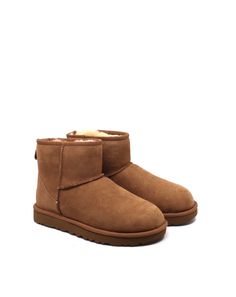 UGG® Classic Mini II Chestnut - Dear Lucy Mini Uggs Chestnut, Ugg Mini Ii, Uggs Mini, Mini Uggs, Ugg Classic Mini Ii, Chestnut Uggs, Overlock Stitch, Ugg Style, Classic Ugg Boots