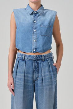 Shop denim now on MarissaCollections.com 💙 #fashion #womensfashion #denim Junior Girl Dresses, Scarf Sale, Active Wear Shorts, Kids Boutique, Sleeveless Crop Top, Dresses Kids Girl