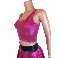 Blossom Costume, Blossom Costumes, Powerpuff Girls Blossom, Best Costume Ever, Pink Skater Skirt, Skirt And Crop Top, Pink Pencil Skirt, Puff Girl, Pink Sparkle