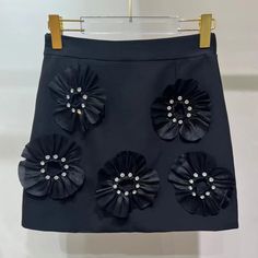 44494874083550|44494874116318|44494874149086 Floral Embroidered Fitted Mini Skirt, Black Floral Embroidery Skirt For Party, Black Skirt With Floral Embroidery For Party, Black Floral Embroidery Party Skirt, Floral Embroidered Mini Skirt For Party, Black Floral Embroidered Skirt For Parties, Spring Floral Embroidered Mini Skirt For Party, Elegant Black Bottoms With Floral Embroidery, Party Mini Skirt With Floral Embroidery