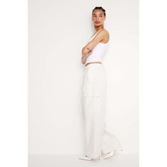 Our latest obsession is the Parachute Pants – the perfect blend of comfort and sexiness. These pants are designed to make you feel like you're walking on air, and are crafted from lightweight fabric that gracefully drapes over your curves. Whether you're strutting your stuff on the dance floor or simply lounging in style, these parachute pants will have heads turning. Mid-rise Adjustable drawstring waist and hem ties Side pockets and single back patch pocket Cargo-style leg flap pockets Inseam: Best Petite Jeans, Latest Obsession, Pull On Jeans, Perfect Pant, On The Dance Floor, Cargo Style, Denim Shoes, Denim Branding, Cloud White