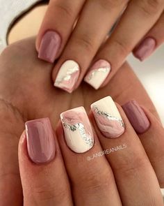 Trendy Nail Art Square, Nude Gel Nails With Design, Nudę Nails, Nude Gel Nail Designs, Nude Nails Inspiration, Color Ombre Nails, Ombre Nails Gel, Square Nails Design Ideas, Dubai Nails