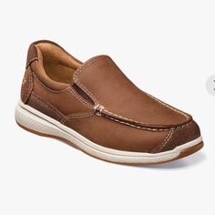 Brand New Without Tags, Boys Brown Leather Slip On Shoes From Florsheim’s, Size Boys 3. These Currently Retail For $69. Casual Slip-on Dress Shoes With Round Toe, Slip-resistant Leather Slip-on Dress Shoes, Slip-on Leather Dress Shoes, Slip-resistant, Leather Slip-on Dress Shoes With Slip-resistant Sole, Leather Slip-on Dress Shoes Slip-resistant, Casual Slip-on Dress Shoes With Ortholite Insole, Slip-resistant Leather Dress Shoes With Round Toe, Casual Slip-resistant Leather Shoes, Casual Leather Slip-resistant Shoes