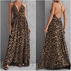 Classic Leopard Print Maxi Dress Size Tags Are Letters = Letters Not Numbers S = 2/4 M = 6 L = 8/10 Xl = 12 Ships In Approx 8-10 Business Days Look To Find? Spring Summer Fall American Eagle Winter Must Have Layering Layers Contwemporary Beachy Arnhem Sweater Anthro Mumu Work Vici Wear Animal Boho Leopard Office Casual Dressy Zara Sweaters Free People Blouse Resort Vacation Cruise Vegas Christmas Thanksgiving Holiday Casual Comfortable Beach Anthropologie Madewell Lulus Reformation Wedding Rev Cheap Women's Maxi Dress For Night Out, Chic Brown Maxi Dress For Night Out, Casual Leopard Print Maxi Dress For Party, Brown Sundress Maxi Dress, Casual Brown Dresses For Party, Casual Beige Maxi Dress For Night Out, Casual Brown Party Dress, Brown Maxi Dress For Date Night, Brown Maxi Dress For Night Out