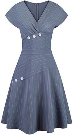 Pinup Fashion, Elegant Midi Dress, Midi Dress Blue, Elegant Midi Dresses, Vintage Inspired Dresses, Sweet Dress, Blue Midi Dress