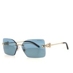 Authentic & Brand New Comes With Original Packaging. Tiffany Sunglasses, Transparent Sunglasses, Silver Sunglasses, Black Cat Eyes, Blue Sunglasses, Classic Sunglasses, Heart Sunglasses, Rimless Sunglasses, Blue Frames