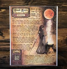 A History Of Magic, Charmed Book Of Shadows, Nature Witch, Monster Craft, Moon Artwork, Moon Journal, Astrology Books, Magic Spell Book, Grimoire Book