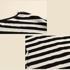 2016 summer women striped T shirt tunic cotton shirt o neck bouse top half sleeve black and whiteThis dress is made of cotton, linen fabric, soft and breathy, suitable for summer, so loose dresses to make you comfortable all the time.Measurement: One Size: length 56cm / 21.84" Bust 102cm / 39.78" Sleeve Length 40cm / 15.6" Cuff 20cm / 7.8"Materials used: Cotton Summer Short Sleeve T-shirt With Striped Hem, Summer Cotton Top With Striped Hem, Cotton Summer Top With Striped Hem, Summer Cotton Tops With Horizontal Stripes, Cotton Tops With Horizontal Stripes For Summer, Summer T-shirt With Striped Hem And Short Sleeves, Summer Crew Neck T-shirt With Striped Hem, Black Tops With Vertical Stripes For Summer, Black Summer Tops With Vertical Stripes