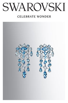 Inspired by the night sky, our precision cut crystals are infused with celestial brilliance. Festive Blue Drop Earrings, Festive Blue Jeweled Earrings, Affordable Blue Crystal Earrings, Christmas Festive Snowflake Jewelry, Luxury Blue Topaz Blue Earrings, Logo Online Shop, Cute Website, Online Logo Design, Crystal Figurines