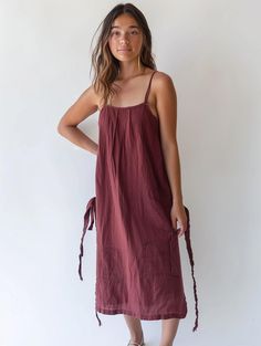 Embrace the freshness of spring with this casual strappy linen dress, perfect for sunny days and laid-back outings. Designed for women who love effortless style, this dress offers a lightweight feel and a breezy silhouette, making it a must-have for your warm-weather wardrobe.Crafted from high-quality, breathable linen fabric for a soft, comfortable fitFeatures adjustable straps for a customized and relaxed fitIdeal for casual spring days, beach outings, or garden partiesLightweight design ensur Casual Spring Outfits, Linen Sundress, Strappy Dress, Strappy Dresses, Casual Spring, Womens Casual, Spring Outfits Casual, Linen Dress, Dress Clothes For Women