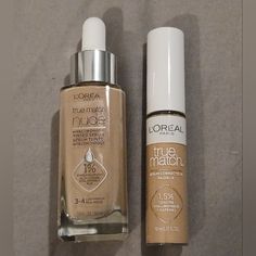 These Are Both New, Will Sealed! No Damages Of Any Kind! Shade 3-4 Light-Medium Pale Please Look At All Photos As They Are A Part Of The Description! Price Is Firm, And For Both Items!! Smoke-Free, Pet Friendly Home! (Dogs) I Ship The Same Or Next Business Day!! True Match Concealer, Loreal True Match Foundation, True Match Foundation, Concealer Color, Loreal True Match, Foundation Shades, Foundation Concealer, Makeup Foundation, L Oreal