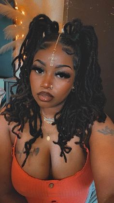 Faux Locs Goddess, Bts Hairstyle, Pretty Braids, Beautiful Dreadlocks, Short Locs Hairstyles, Dreadlock Styles, Dreads Styles, Dreadlock Hairstyles, Natural Hair Inspiration