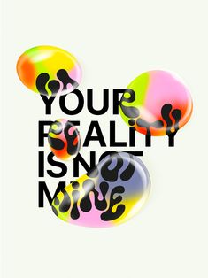 a mickey mouse poster with the words your fault is not mine