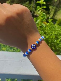 Trendy evil eye bracelet 🧿 Trendy style ⚡️ Premium quality 🌊 Affordable Blue Evil Eye Bracelet For Friendship, Casual Evil Eye Bracelets, Handmade Trendy Evil Eye Bracelet, Blue Resizable Evil Eye Bracelet, Trendy Adjustable Evil Eye Bracelet, Trendy Resizable Evil Eye Bracelet, Spiritual Evil Eye Bracelet For Everyday, Evil Eye Bracelet For Everyday Wear, Trendy Evil Eye Bracelet As Gift