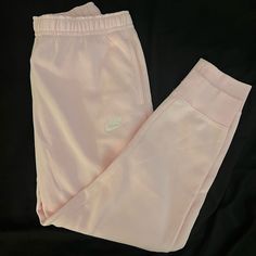 Pink Nike Sweatpants Never Worn Brand New No Tags Size Large Women Open To Offers Pink Nike Sweatpants, Nike Womens Sweatpants, Pink Sweatpants, Nike Sweatpants, Pink Nike, Pink Nikes, Nike Pink, Womens Sweatpants, Nike Pants