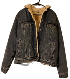 Gap Denim Fall Outerwear, Gap Dark Wash Denim Jacket For Fall, Trendy Gap Denim Outerwear, Winter Cotton Denim Jacket By Gap, Gap Dark Wash Long Sleeve Outerwear, Gap Cotton Outerwear For Streetwear, Gap Dark Wash Denim Outerwear, Gap Fall Outerwear In Medium Wash, Gap Medium Wash Outerwear For Fall