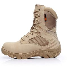 Brown Military Boots, Hiking Men, Leather Snow Boots, Special Force, Desert Boot, Tactical Boots, Rounded Toe Boots, Military Boots, Beige Shoes