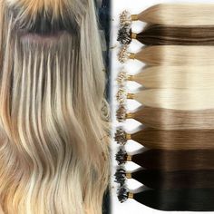 Easy Loop Micro Ring Hair Extensions Micro Beads Micro Loop Remy Real Human Hair straight 100-200strands  Micro Ring (micro bead or micro loop) hair extensions are perfect in adding thickness and length to your hair. It doesn't require any glue, heat, keratin bonding or sewing, there is not any damage caused to your hair. High Quality Factory Price: we use 100% real human hair without any mixing. Direct to consumer, pass on savings to you Safe & Healthy Remy Human Hair Extensions: Attached by Mi Micro Loop Hair Extensions, Beaded Hair Extensions, Micro Ring Hair Extensions, Micro Beads, Remy Human Hair Extensions, Hair Straight, Brazilian Human Hair, Real Human Hair, Remy Human Hair