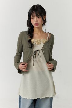 Enhance your outfit with the subtle charm of Lewkin's Lace Trim Cropped Cardigan CF406. This delicate piece adds a touch of femininity and is perfect for layering over your favorite springtime dresses. #Lewkin #AcubiFashion #KoreanFashion #SpringOutfits #SpringFashion Fitted Casual Cardigan With Lace Trim, Fall Lace Trim Top For Day Out, Casual Lace Trim Top For Winter, Fall Lace Trim Button-up Tops, Feminine Fall Tops With Buttons, Spring Tops With Buttons For Layering, Fall Button-up Tops With Lace Trim, Spring Feminine Cardigan With Buttons, Casual Winter Cardigan With Lace Trim