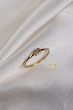 "ABOUT PRODUCT This 14K Gold Elephant Ring is beautifully designed and hand crafted with our associates to make this a special gift for your loved ones. Knowing the value of our customers, We prepare each piece with extra care and attention.  ITEM DETAILS Material: 14K Gold Approx:  1.65 gram Available colors: Gold, Rose Gold, White Gold Available Sizes: 4 US to 11 US  ✪ 14k Solid Gold ( Certification will be included with your order ) ✪Available 14K White, Yellow, Rose Gold (also in 10, 18K) 🛠 Fine Jewelry Stackable Rings As Gift, 14k Gold Tarnish Resistant Heart Ring For Gift, Minimalist Heart Ring With Birthstone For Gift, Sterling Silver Stackable Rings Gift, Stackable Yellow Gold Heart Ring As Gift, 14k Gold Stackable Initial Ring As Gift, 14k Gold Stackable Heart Ring Gift, Yellow Gold Heart Ring Gift, Gift Yellow Gold Heart Ring With Round Band