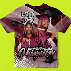 3d Graduation 3d T-shirt Graduation Shirts Ideas, 3d Graduation Shirts, Graduation Shirts For Family, Graduation Stoles, Louis Vuitton Iphone Wallpaper, Senior Szn, Grad Shirts, Graduation Templates, Senior Ideas