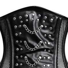 The Mesh Corset Black Top with Leather is a versatile option that serves multiple purposes, including tight-lacing, shaping the body, and training the waist. It is a prudent investment for achieving your desired physique or appearance. Moreover, this corset sets you apart and draws attention to you. The Under Bust Corset provides substantial support for the lumbar, midsection, and lower back, potentially improving posture during everyday tasks. Its robust design, featuring Heavy Duty Steel Bonin