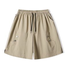 Crafted from high-quality, breathable fabric, these cargo shorts provide excellent comfort throughout the day. The solid color design adds a touch of simplicity, making them suitable for various occasions. Whether you're heading to the beach, going for a hike, or simply running errands, these shorts will keep you cool and comfortable. Features: -100% Polyester -Mid-rise Waist -Drawstring Waistband -Multi-Pocket -Regular Fit -Cargo Style Free Scarf, Free Socks, Cargo Style, Simple Fashion, Fashion App, Color Shorts, Drawstring Waistband, Summer Sale, Cargo Shorts