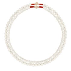 Layer up with two or one at a time, you choose.... 4mm and 6mm pearlized glass beaded necklaces with a button closure and red macrame detailing on the ends Sold as a set of two necklaces Length: Approximately 17"-17.5" Option to lengthen with our extender For care coaching see FAQs🚫 🌊 Classic White Jewelry With Polished Beads, Adjustable Pearl White Beaded Jewelry, Classic Multi-strand Pearl Necklace, Formal Multi-strand Pearl Necklace With Charm, Elegant Pearl Necklace With Polished Beads As Gift, Adjustable Round Pearl Necklace, Classic Pearl Necklaces With Polished Beads, Classic Multi-strand Pearl White Necklaces, Adjustable Pearl Chain Necklace For Formal Occasions