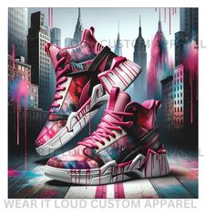 SNEAKER DIGITAL PRINTS ONLY     DIGITAL PRINTS ONLY     DIGITAL PRINTS ONLY Elevate your space or products with this unique sneaker art, designed to be a standout piece for wall decor or customized merchandise. Ideal for printing on hoodies, cups, caps, and more, this vibrant artwork adds a stylish touch to any item. Important Note: This digital artwork is not for resale as a standalone print or as part of a set. You may use it to create and sell products featuring the design, but the artwork it Unique Sneakers, Sneaker Art, Vibrant Artwork, Designer Sneakers, Running Sneakers, Digital Artwork, Printed Items, Art Collection, Oeuvre D'art