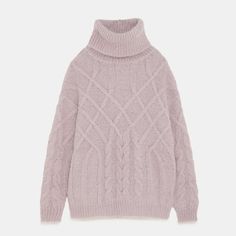 Brand New With Tag. Rare. Oversized Fit. 57% Wool, 43% Mohair Color: Mauve Pit To Pit 24" Cable Knit Turtleneck, Cable Knit Turtleneck Sweater, Knit Turtleneck, Knit Turtleneck Sweater, Cable Knit Sweater, Knit Vest, Contemporary Fashion, Turtleneck Sweater, Oversized Fits