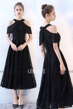 Tea Length Black Aline Lace Party Dress Cold Shoulder Ref#BLS86034 at GemGrace. #SpecialOccasionDresses Shop now to get $10 off. Pro custom-made service for wedding dress, formal dress. View Special Occasion Dresses,Black Homecoming Dresses,Long Homecoming Dresses,Simple Homecoming Dresses,Off the Shoulder Homecoming Dresses for more ideas. Click to shop now! #BuyableSpecialOccasionDresses Black A-line Tea Length Evening Dress, Black A-line Evening Dress, Fitted A-line Tea Length Dress For Banquet, Fitted Tea Length Dress For Evening In Spring, Black Short Sleeve Dress For Banquet, Fitted Sleeveless Tea Length Evening Dress, Fitted Tea Length Dress For Spring Banquet, Black Sleeveless Midi Dress For Banquet, Sleeveless Black Midi Dress For Banquet