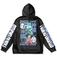 Latest Anime, Streetwear Hoodie, Anime Inspired, Zipper Hoodie, Anime Films, Studio Ghibli, Hoodie Print, All Time, High Definition