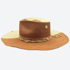 Brown Straw Panama Hat With Curved Brim, Brown Country Boater Hat With Curved Brim, Short Brim Brown Straw Hat, Brown Straw Hat With Short Brim, Country Style Brown Boater Hat With Curved Brim, Brown Toquilla Straw Fedora, Brown Short Brim Straw Hat, Brimmed Brown Straw Hat, Brown Curved Brim Straw Hat