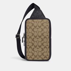 COACH® | Sullivan Pack In Blocked Signature Canvas Mens Coach Sling Bag, Coach Sling Bags Women, Coach Sling Bag, Coach Sling, Coach Backpack, Coach Outlet, Signature Canvas, Real Simple, Canvas Backpack