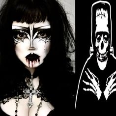 #tradgoth #gothic Silly Makeup, Goth Stuff, Alt Goth, Trad Goth, Swag Makeup, Emo Goth, Doll Parts