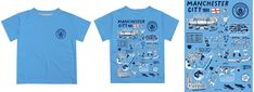 Let your kiddo look cool in his new team spirit boys tee shirt. Let him play, go to, or watch the game, and cheer loudly and proudly with his Manchester City gear by Vive La Fete.Celebrate and cheer on game day with our classic design Manchester City Short Sleeve Overstitched Crew Neck Sleeve Top. Officially Licensed product sold by Vive La Fete.This awesome graphics, fun and game day crew neck t-shirt features officially licensed Team Name colors and graphics; perfect to cheer for your favorite Blue Team Spirit T-shirt With Sublimation Print, Blue Sporty Tops For Fan Events, Sporty Blue Tops For Fan Events, Blue Sublimation Print Team Spirit T-shirt, Blue T-shirt With Sublimation Print For Team Spirit, Blue Fan Apparel T-shirt For Fan Events, Blue Sublimation Print Tops For Fans, Blue T-shirt For Game Day, Blue Graphic Print Top For Fan Events