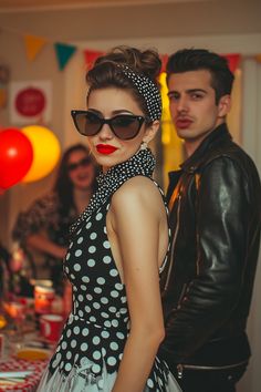 25 1960's Party Outfit Ideas (for a 60s themed party) - Natural Selection London 1960s Themed Birthday Party, 60’s Party Outfit, 60s Outfits Party, 60s Theme Party Outfit, Groovy Outfit Ideas, 1960s Party Theme, 1960 Party, 60s Themed Party, 60s Dress Up